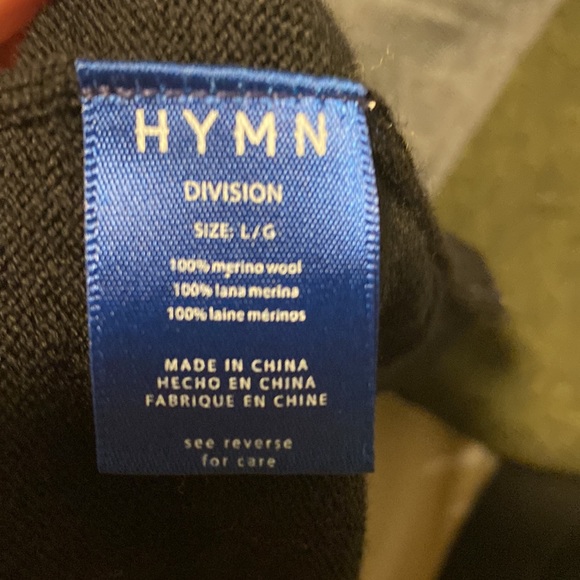 Mens Merino wool long sleeve. Multi colour - Picture 4 of 4